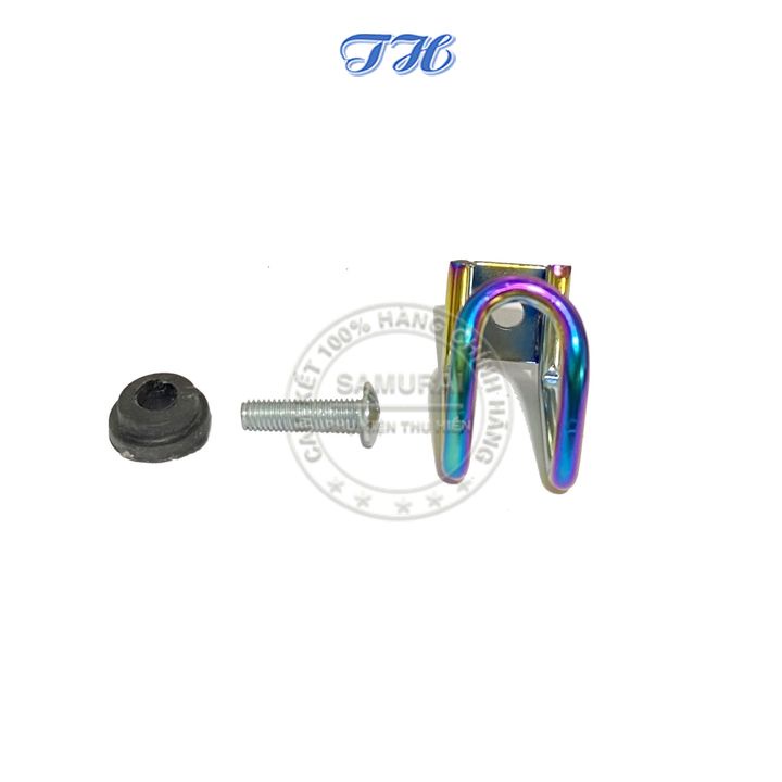 Móc Treo Đồ Gắn Xe Máy U Ngắn 7 Màu Siêu Bền