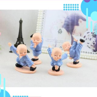 Bộ 4 tượng chú tiểu luyện công 💎 Freeship 💎  - 206670 [SKM]