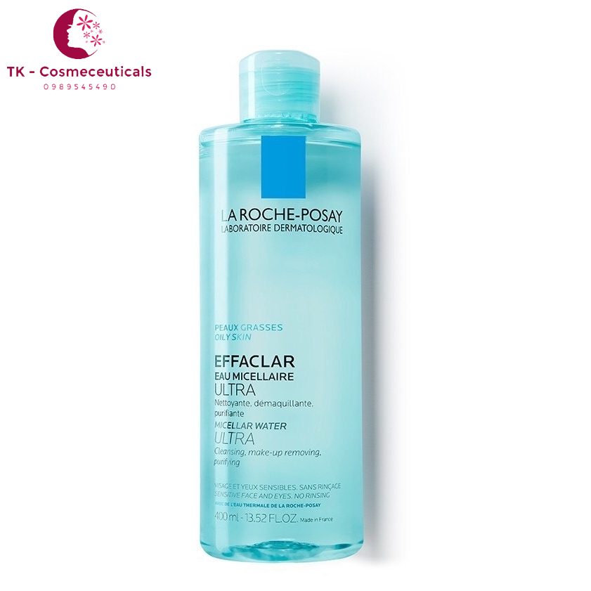 Nước Tẩy Trang La Roche - Posay Sạch Sâu Cho Da Dầu Mụn, Da Nhạy Cảm