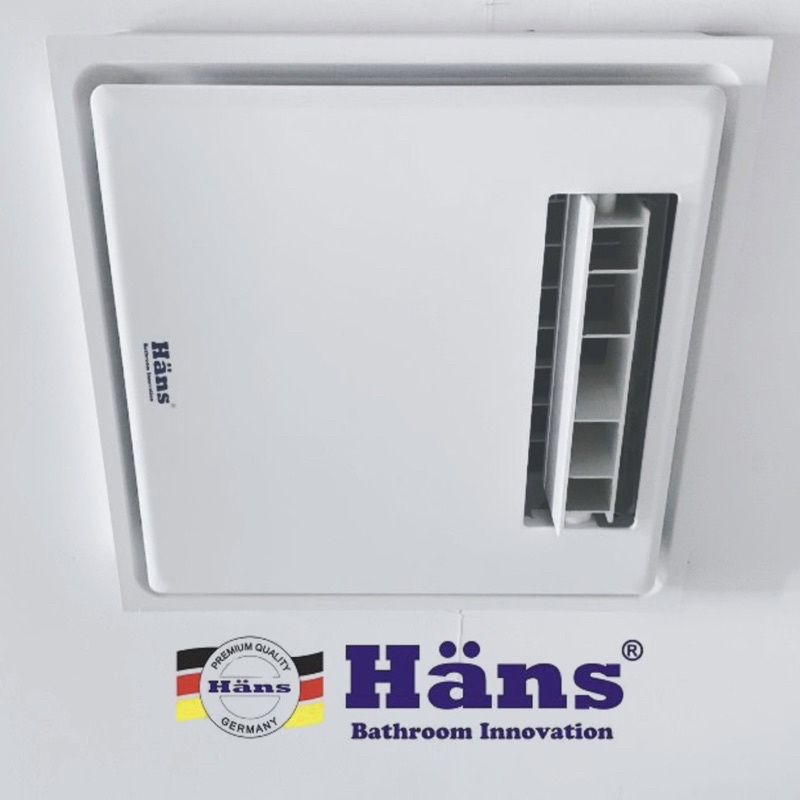 Quạt mát âm trần Hans có điều khiển từ xa - H10R