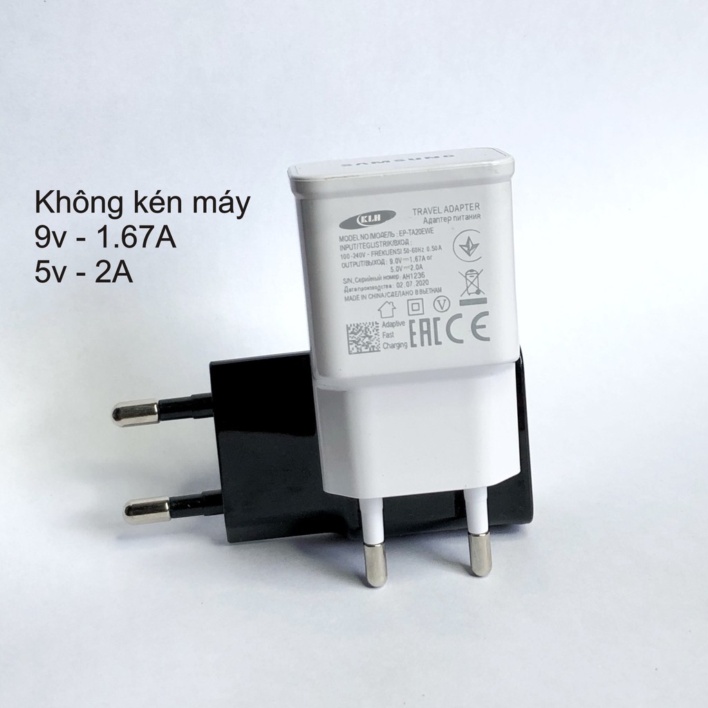 Bộ củ cáp sạc nhanh cho samsung công nghệ Qc fastcharging chân micro, typec dùng cho Huawei, xiaomi KLH shop