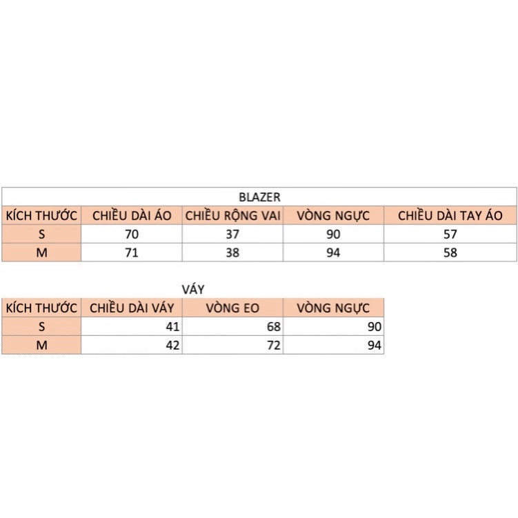 Set Áo Khoác Vest BLAZER kèm VÁY Có HÌNH & VIDEO THẬT