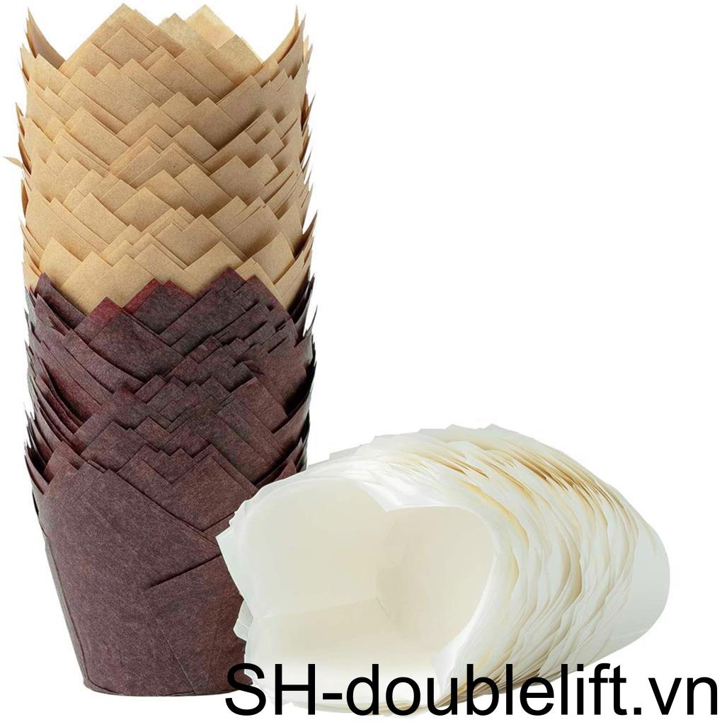 Set 150 Cốc Làm Bánh Muffin Mini Dành Cho Tiệc Cưới / Sinh Nhật