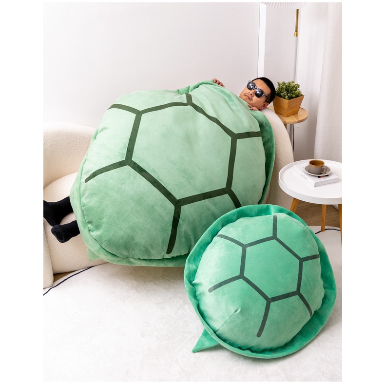 Rùa Nhồi Bông Mặc Vỏ Sò Dễ Thương Cho Bé