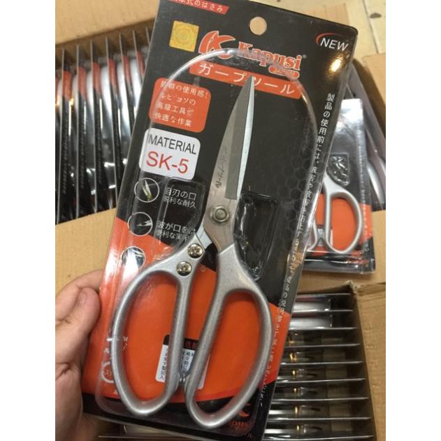 Bộ dao kéo seki nhật bản 4 món - HÀNG NHẬT NỘI ĐỊA( kéo sk5)