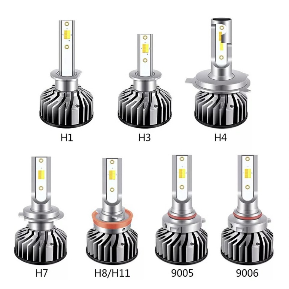 Đèn Led ô tô chân H11 80w 6000k 9600LM trên 50.000 giờ - bộ 2 bóng