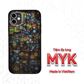 Ốp lưng nền wallpaper minicat cho Iphone 5 6 7 8 Plus 11 12 Pro Max X Xr BAPPOD00027