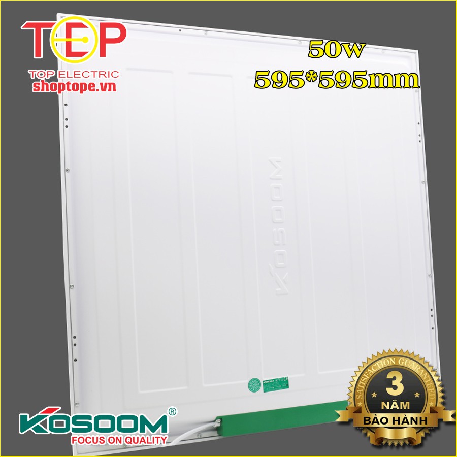 Đèn Led Panel 50W Kosoom-Đèn Lắp Trần Thả-Liền-Thế Giới Điện Tope