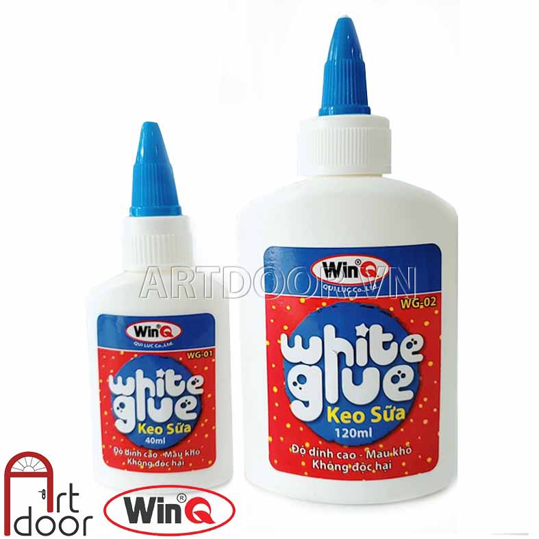 [ARTDOOR] Keo sữa WINQ dán giấy, làm thủ công