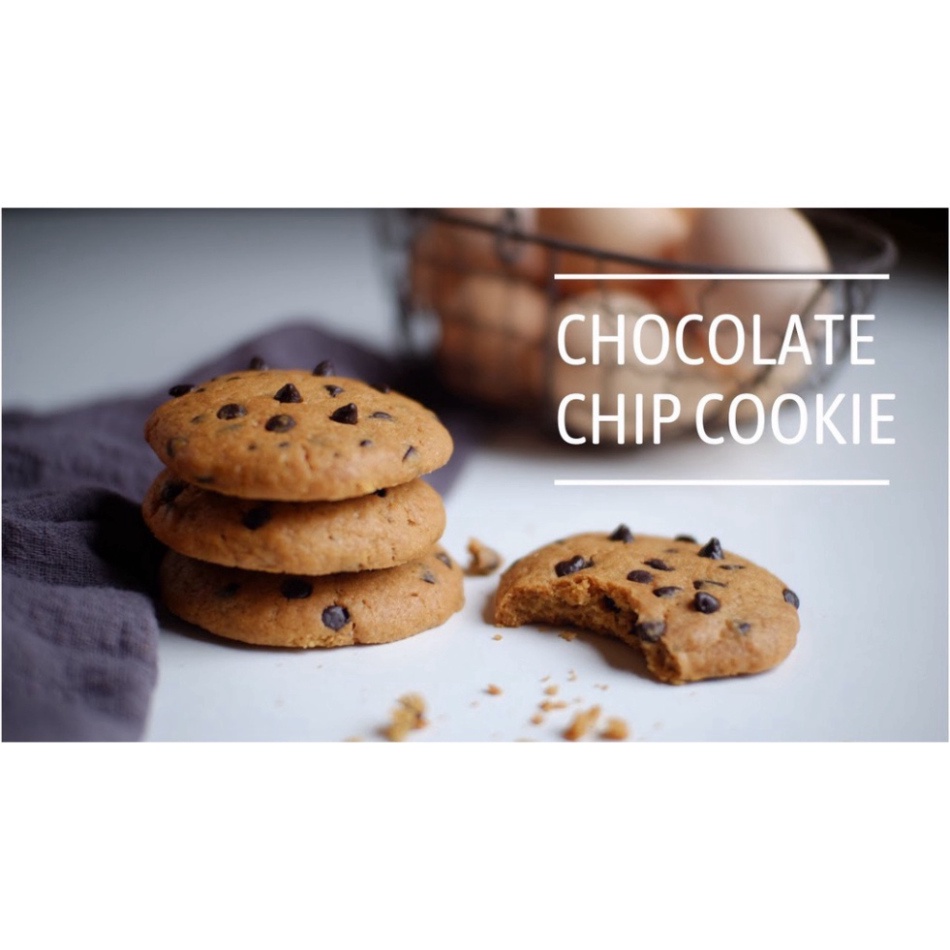 Set Làm Bánh Cookie Socola Chip ( Set 20 -22 Chiếc) Tặng Kèm Công Thức