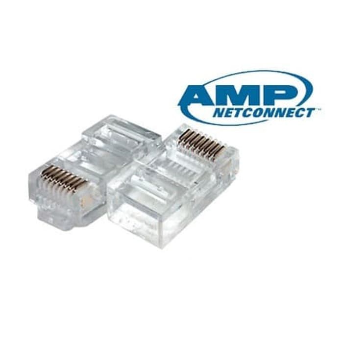 Đầu Nối Rj 45 Amp (contents 50)