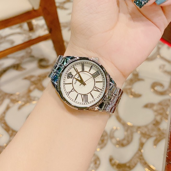 Đồng hồ versace dây thép không gỉ, hàng full box, thẻ bảo hành 12 tháng - Dongho.versace | BigBuy360 - bigbuy360.vn