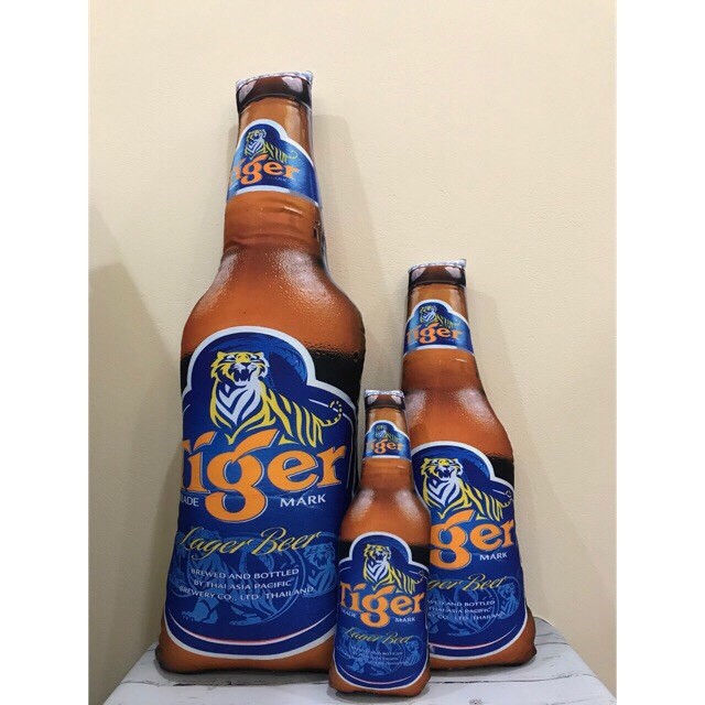 Gối ôm 3D chai bia 90cm (ken, tiger bạc, tiger nâu, coca)_gấu Bông _ikids