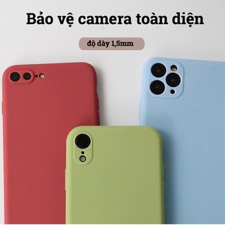 Ốp Lưng Iphone TPU Full Viền Bảo Vệ Camera ( TPU Cam )