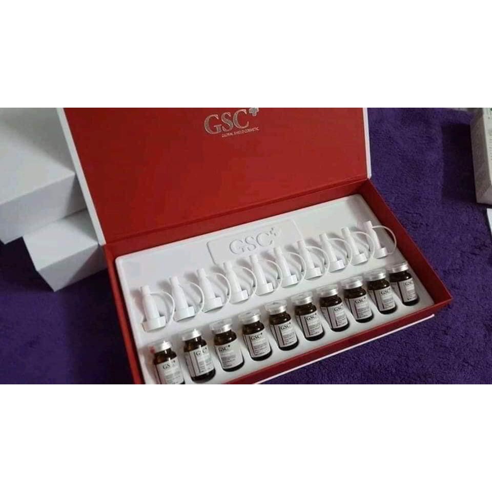 Tế Bào Gốc Xóa Mờ Nám, Trắng Da GSC GV Whitening Ampoule - 01 Lọ 8ml