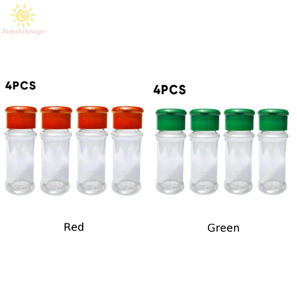 Bộ 4 Lọ Đựng Gia Vị 100ml