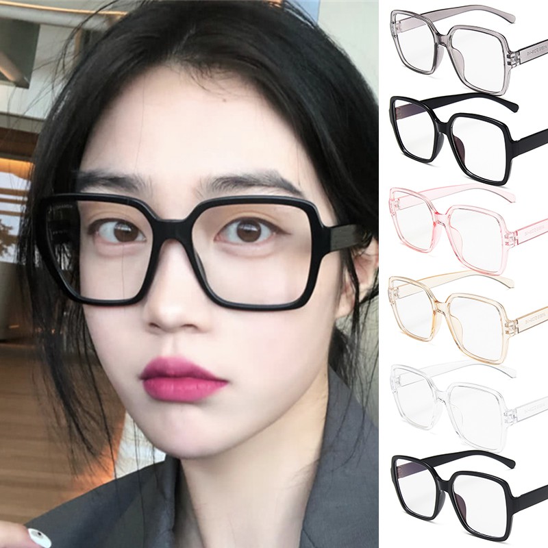 Mắt kính gọng vuông chống tia Uv thiết kế thời trang cho nữ
