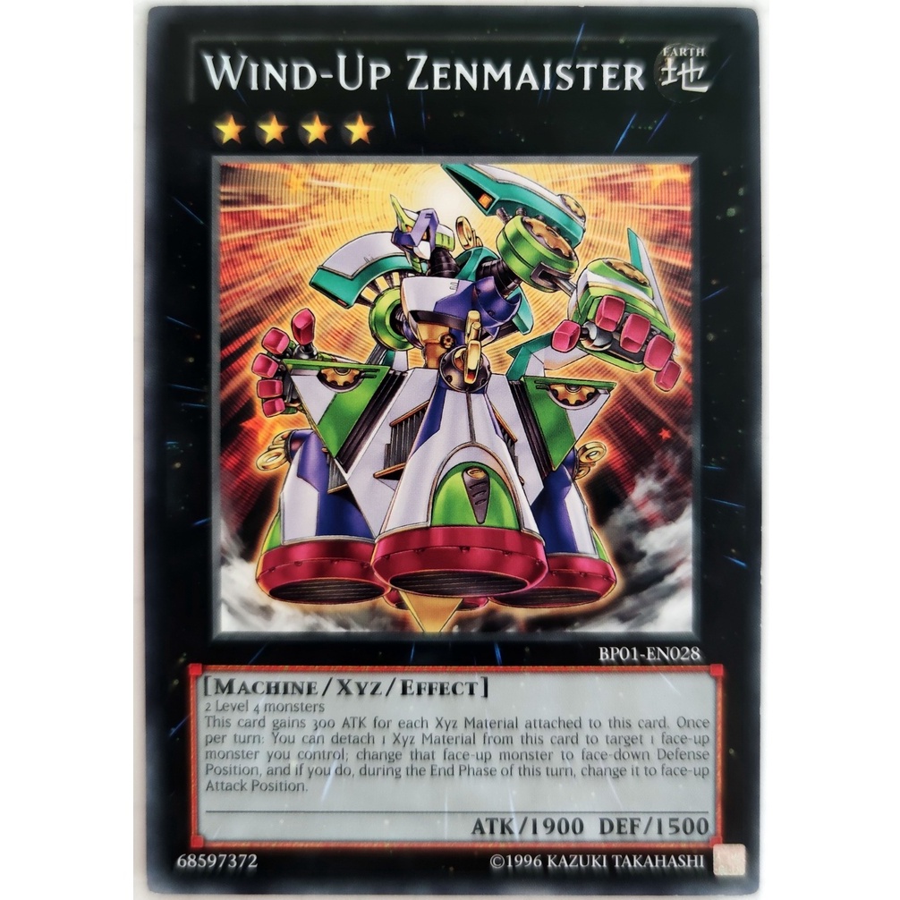 [Thẻ Yugioh] Wind-Up Zenmaister |EN| Rare