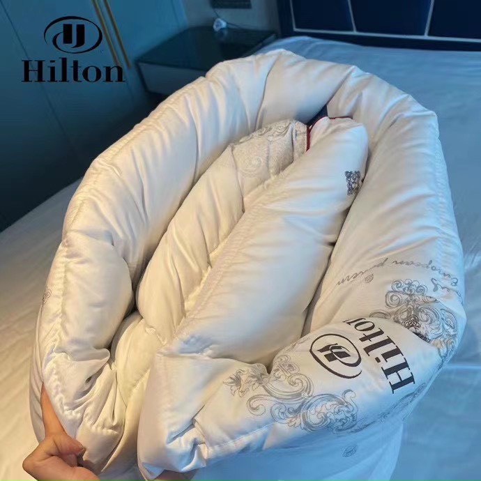 Ruột chăn Hilton lông vũ siêu ấm , Mền lông vũ Hilton siêu nhẹ nhập khẩu nguyên chiếc