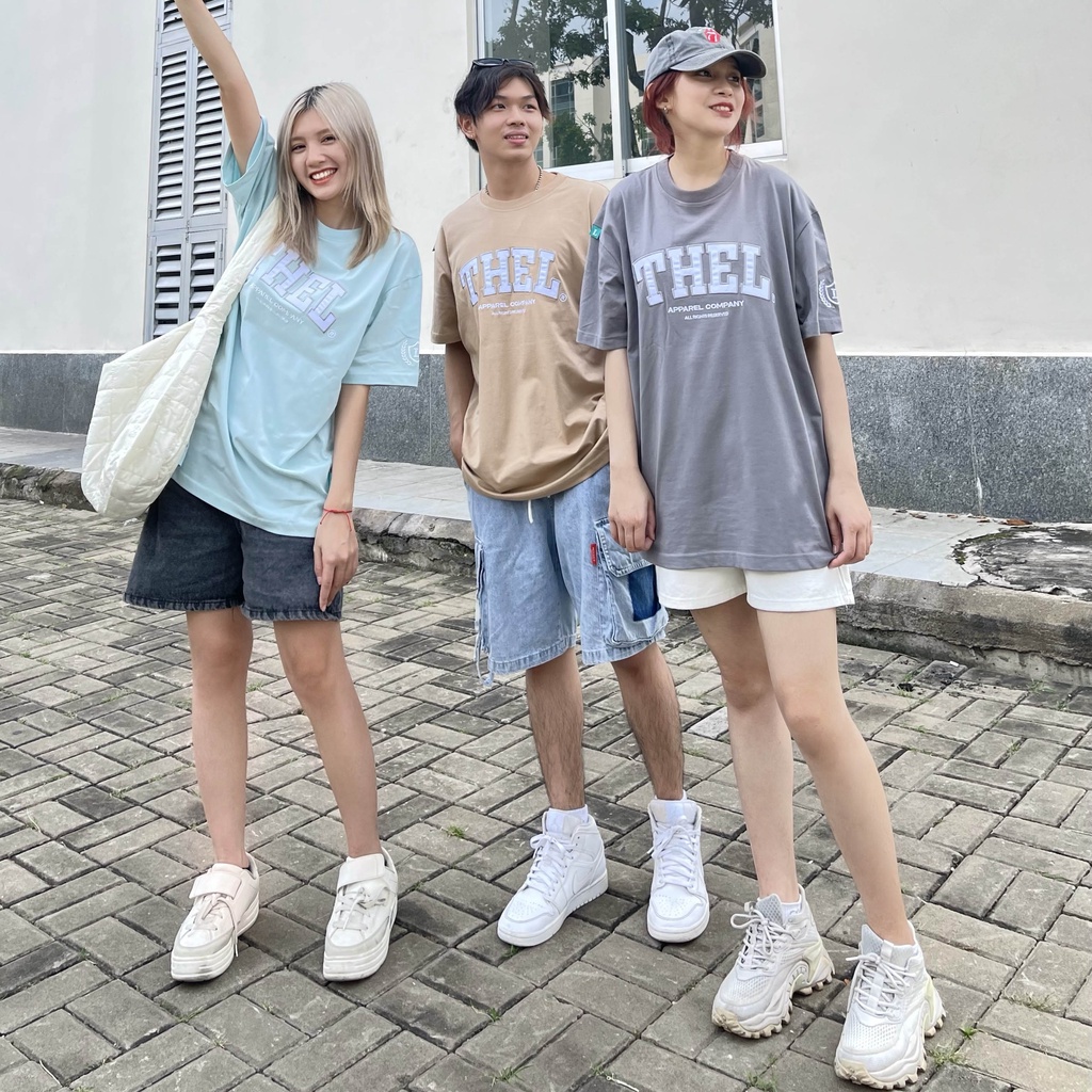THELSTUDIOS Áo thun thêu Logo THEL