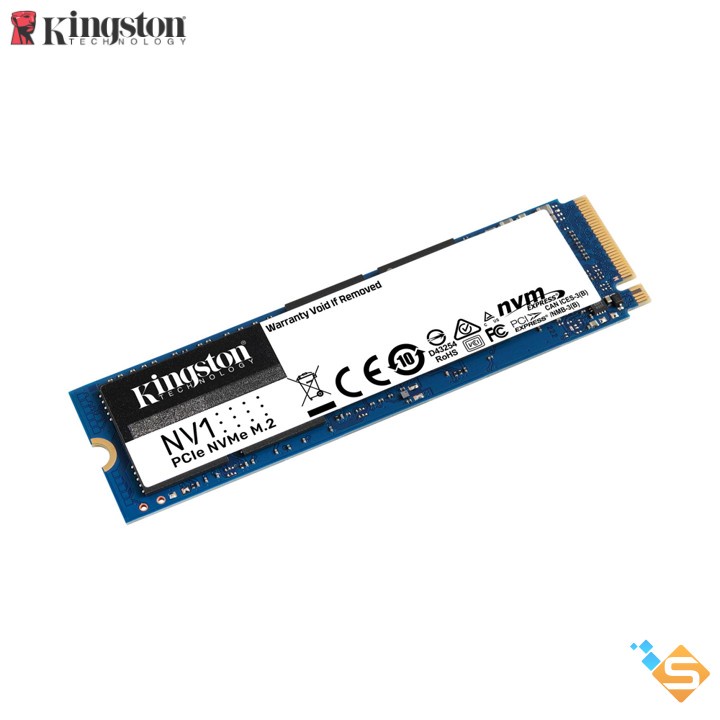 Ổ cứng SSD Kingston NV1 NVMe PCIe M.2 Gen 3.0x4 2TB 1TB 500GB tốc độ 2100/1700MB/s SNVS - Bảo Hành Chính Hãng 3 Năm