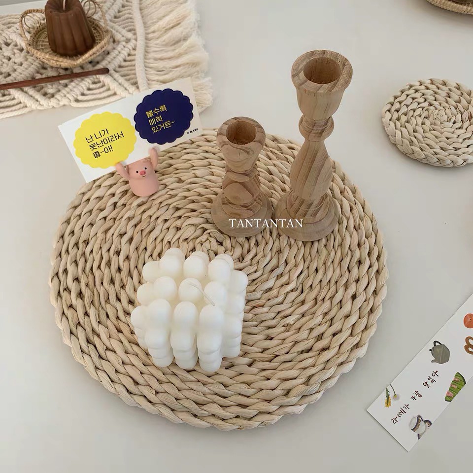 Miếng lót ly bằng da Handmade chất lượng