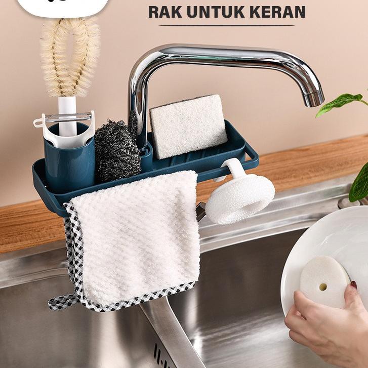 Giá Đựng Xà Phòng / Mút Rửa Chén Treo Vòi Nước Ly4 Angola C38 Cho Nhà Tắm / Nhà Bếp Giá Đỡ | BigBuy360 - bigbuy360.vn