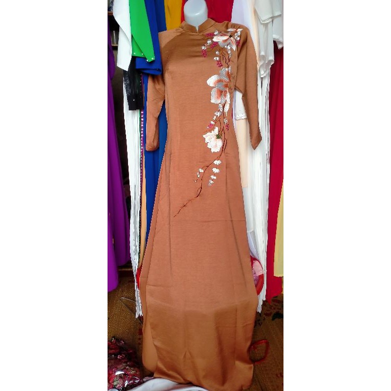 Áo dài tây thi đính kết giá rẻ