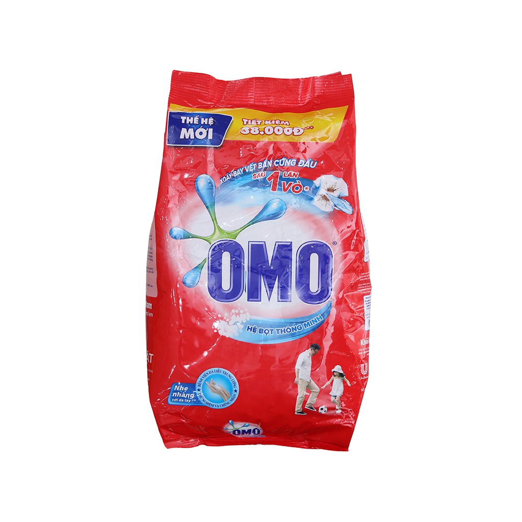 BỘT GIẶT OMO HỆ BỌT THÔNG MINH 3KG