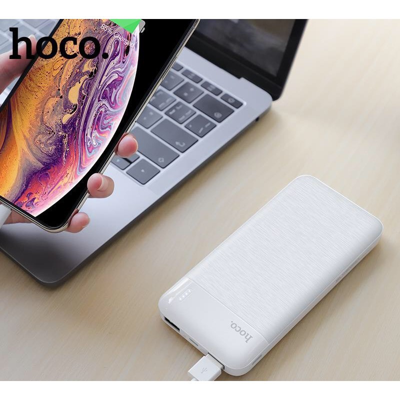 [Mã ELFLASH1 hoàn 10K xu đơn 20K] SẠC DỰ PHÒNG HOCO CJ1 CJ4 2 CỔNG USB 10.000mAh CÓ ĐÈN LED BÁO PIN | BigBuy360 - bigbuy360.vn
