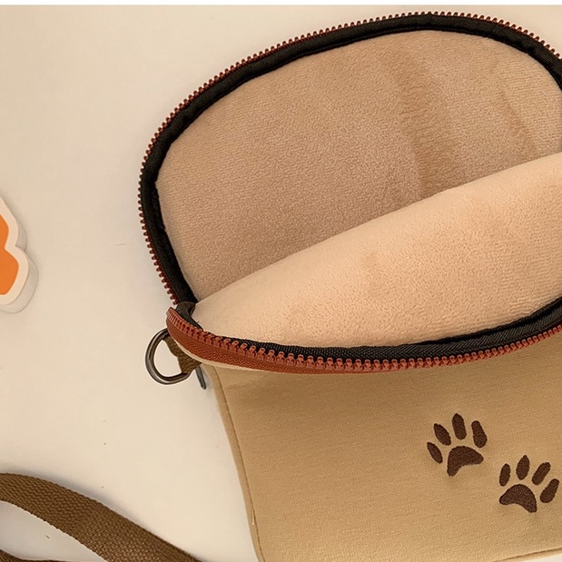 Túi đựng máy tính xách tay hình mèo toast phong cách Hàn Quốc Túi bên trong 11/13 inch có thể là túi đựng máy tính bảng đeo chéo