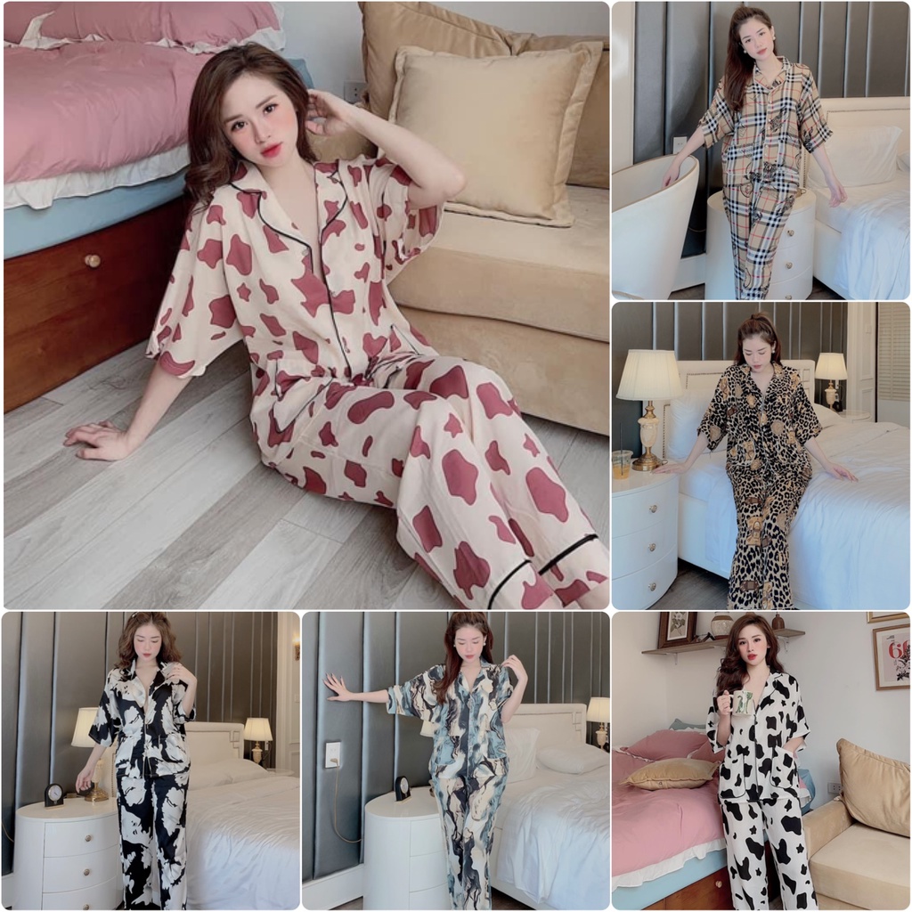 [Siêu Hot] Bộ Lụa Satin Siêu Hot [cao cấp][kèm ảnh thật]