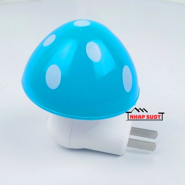 Bóng Đèn Ngủ Hình Nấm 0,1W Cảm Biến Ánh Sáng