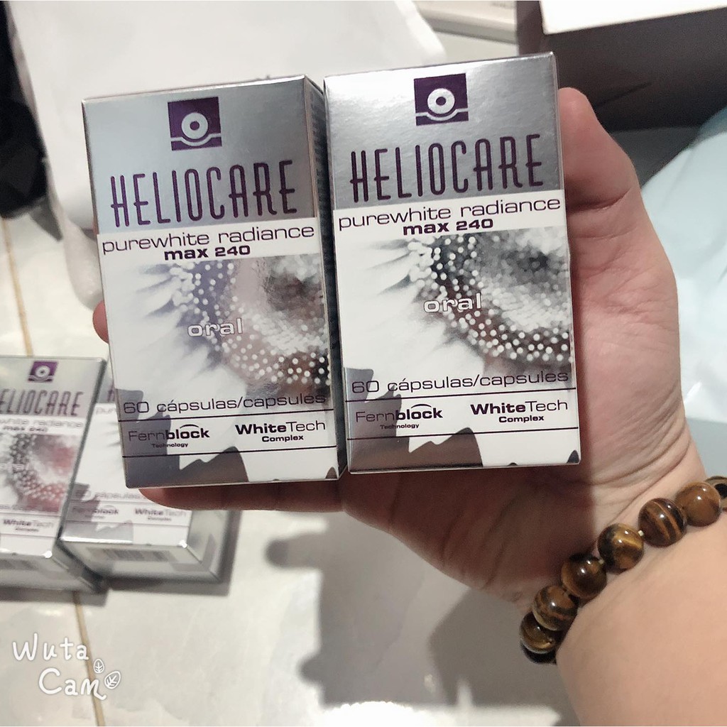 [Chính Hãng - 60 Viên] Viên Uống Trắng Da Heliocare Purewhite Radiance Max 240