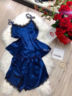 Đồ ngủ phi lụa loại 1 không nhăn