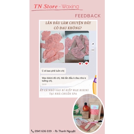 SÁP WAX LÔNG NHẬP KHẨU