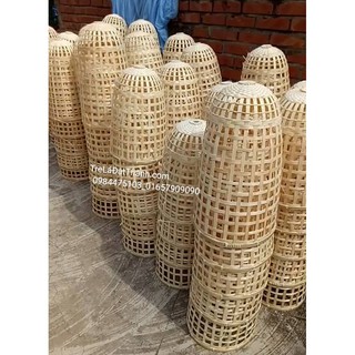 Đèn mây tre đan nhiều mẫu