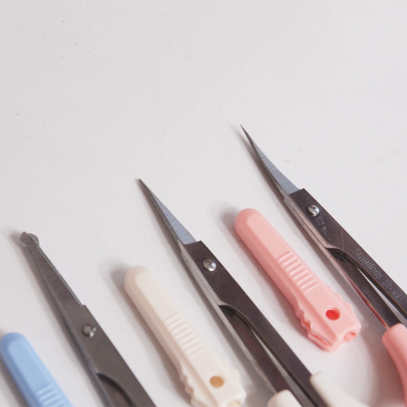 [Hàng mới về] Kéo cắt tỉa lông mày/tóc/ria mép/lông mũi bằng thép không gỉ