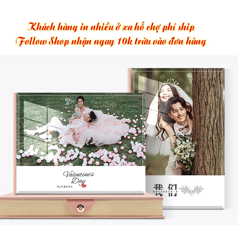 Album Ảnh Cao Cấp Bìa Mica Tràn Viền In Ảnh Đóng Quyển ALbum Thết Kế Album Chuyên Nghiệp Album Ảnh Cưới Ảnh Kỷ Hiếu