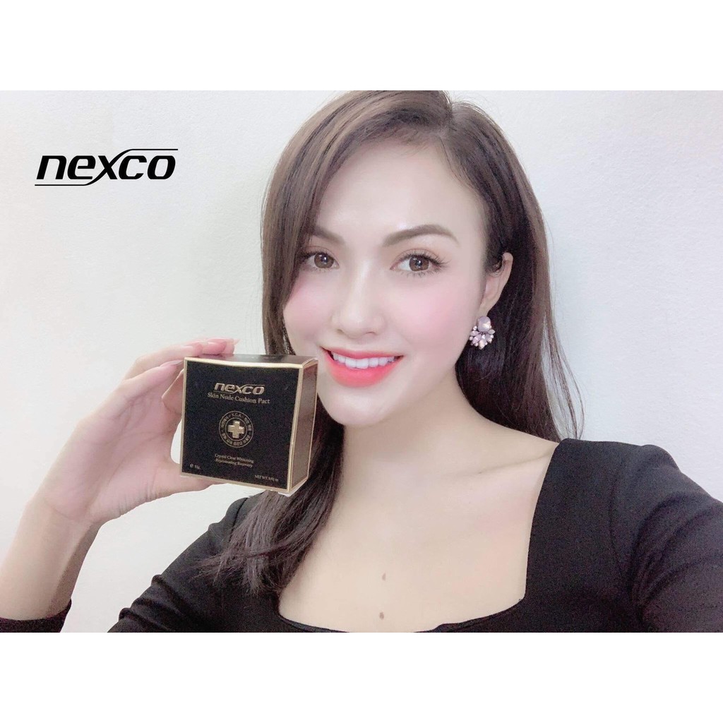 Phấn Nước Trang Điểm Kiềm Dầu Hoàn Hảo Cao Cấp NEXCO Skin Nude Cushion Pact