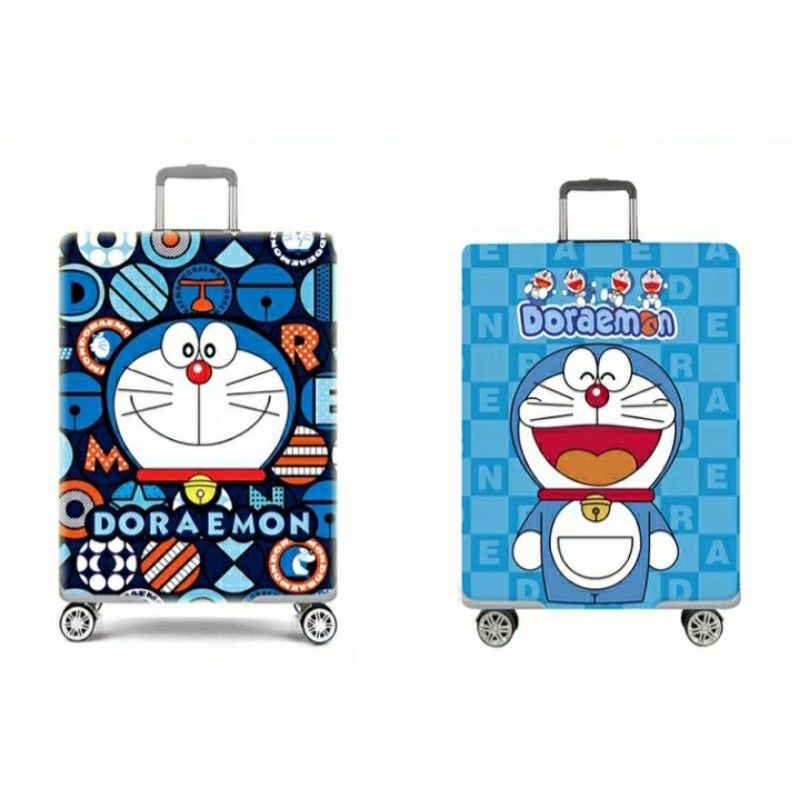 Áo Trùm Vali Bảo Vệ Chống Trầy Xước Họa Tiết Dorarmon Doraemon