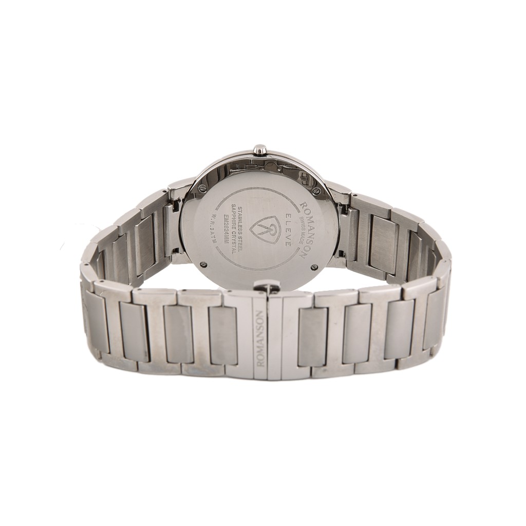 Đồng hồ Romanson Classic Men Watch EM2624MWWH nam mặt mỏng kính Sapphire chống xước dây thép cao cấp chính hãng