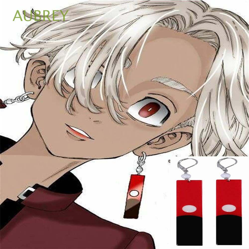 Aubrey Khuyên Tai Acrylic Họa Tiết Hoạt Hình Anime Cho Nam Và Nữ