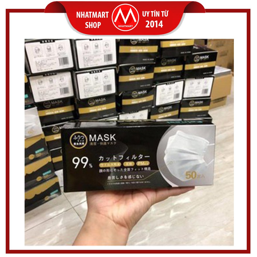 Khẩu trang nội địa Nhật Feinesi Mask 50 chiếc | BigBuy360 - bigbuy360.vn
