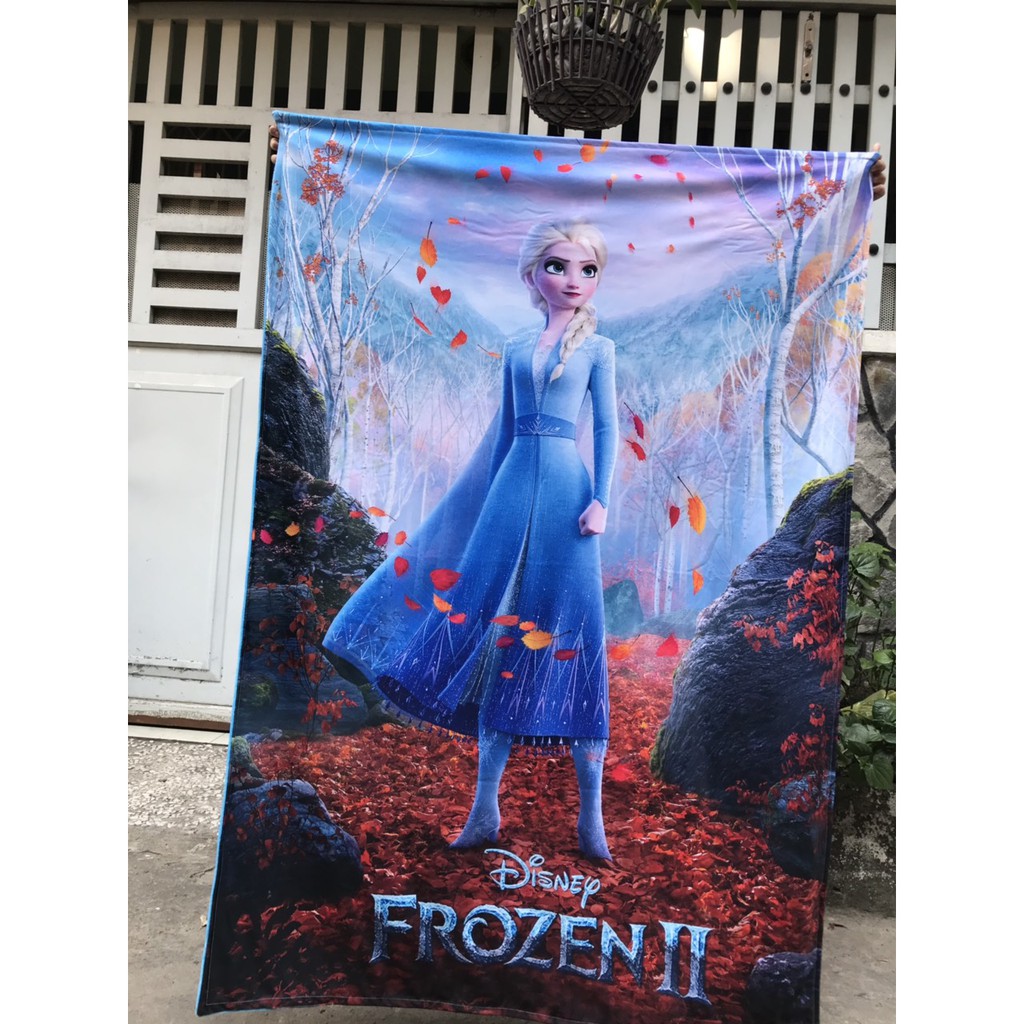 Chăn Elsa Frozen