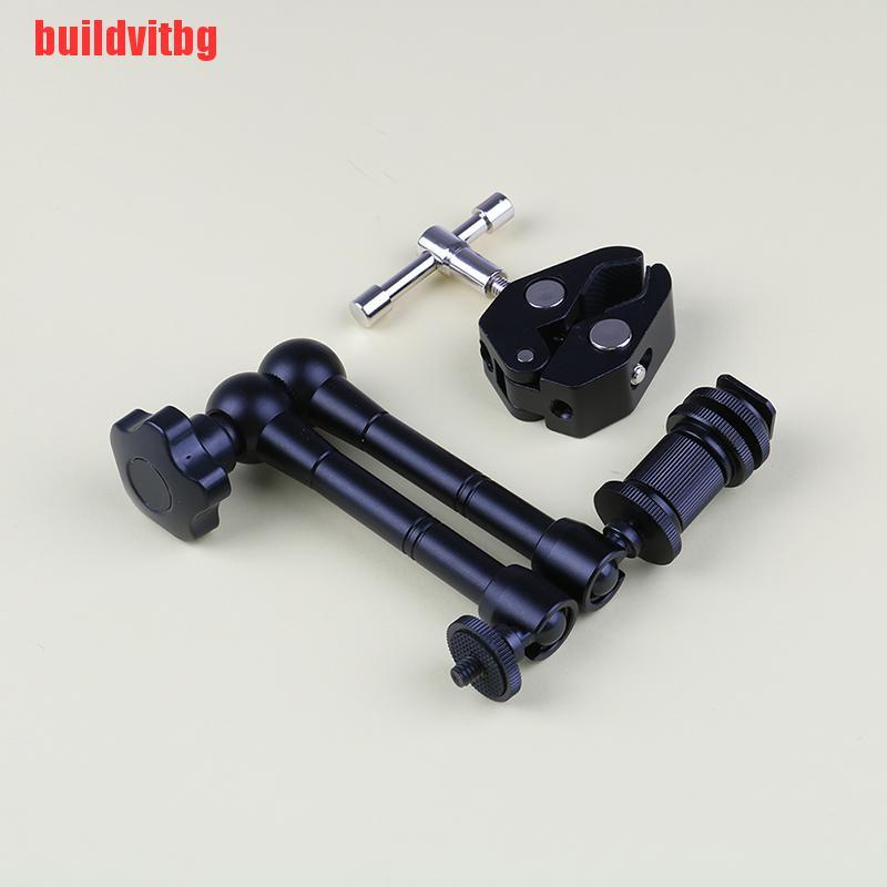Bộ Cánh Tay 11 Inch + Kẹp Càng Cua Siêu Bền Cho Máy Ảnh Gvq | BigBuy360 - bigbuy360.vn