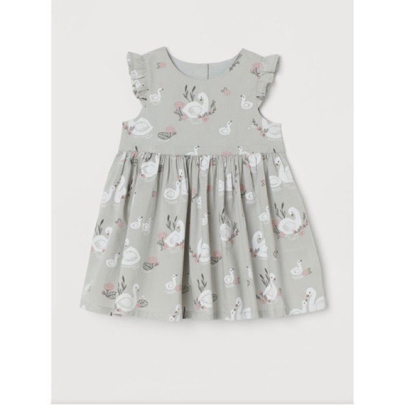 SÉT 2 VÁY COTTON BÈO CÁNH TIÊN XANH HỒNG CHO BG
