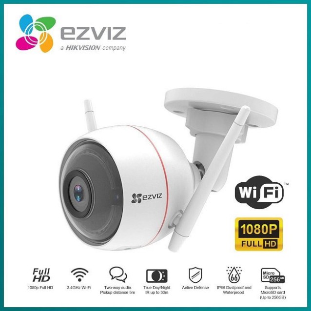 {Giá Hủy Diệt} Camera Wifi EZVIZ C3WN 1080P Phát hiện chuyển động thông minh,đàm thoại 2 chiều