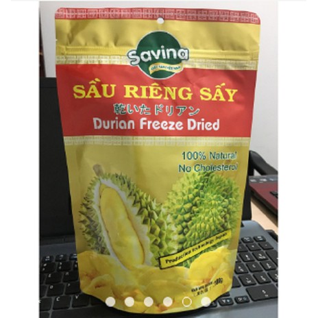Sầu Riêng Sấy Lạnh Thơm Ngon 100gr - sầu riêng sấy thăng hoa