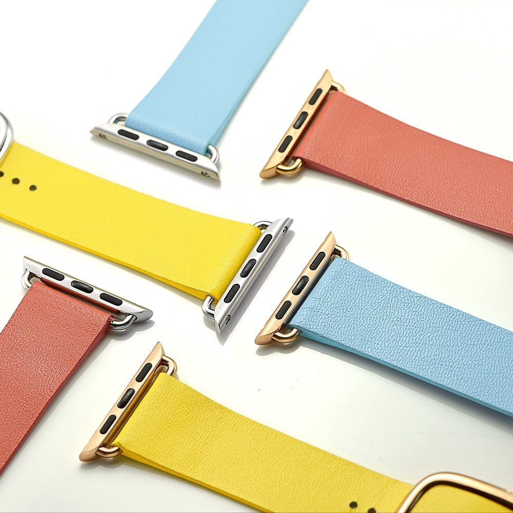 Dây đeo bằng da thật cho đồng hồ thông minh for Apple Watch Ultla Series 1 2 3 4 5 SE 6 7 8 38mm 42mm 40mm 44mm 41mm 45mm 49mm